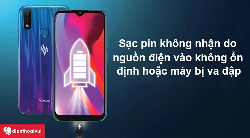 Do nguồn điện không ổn định