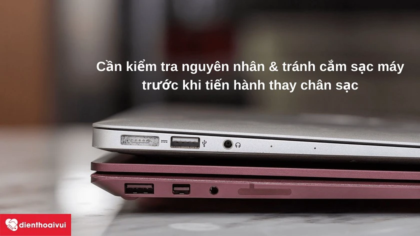Nên làm gì khi phát hiện chân sạc Surface Laptop 1 bị hỏng?