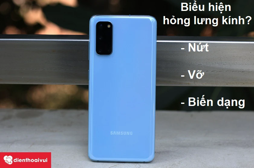 Sau khi thay lưng k&iacute;nh Samsung Galaxy S20 cần phải l&agrave;m g&igrave;?