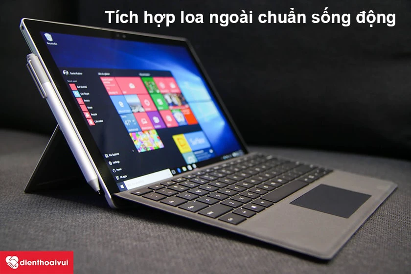 Surface Pro 4 &ndash; T&iacute;ch hợp loa ngo&agrave;i chuẩn sống động