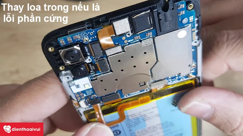 Thay loa trong nếu lỗi phần cứng