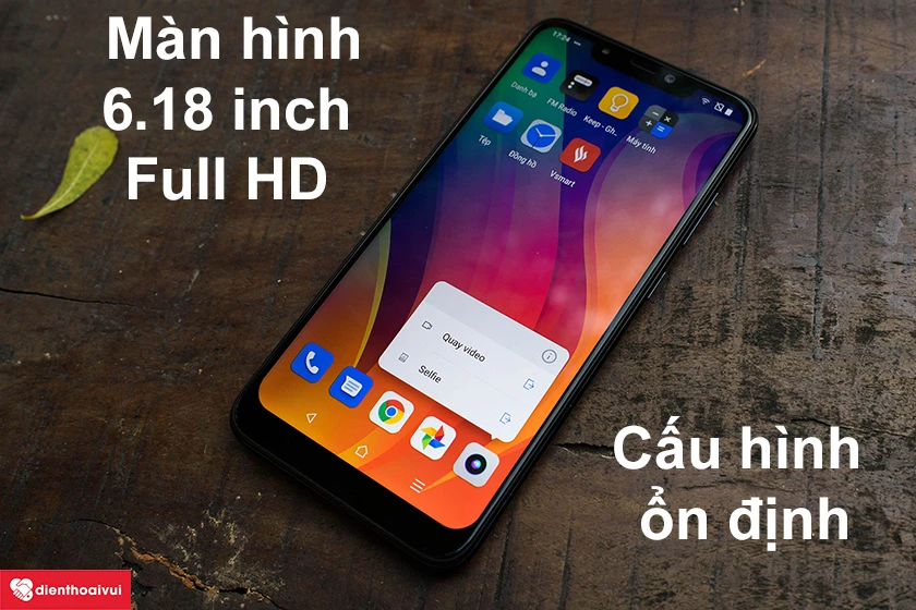 Vsmart Joy 1 Plus - Cấu h&igrave;nh ổn định, m&agrave;n h&igrave;nh 6.18 inch full HD