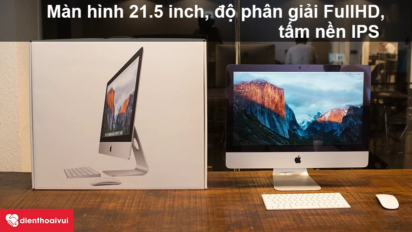 iMAC 21.5-INCH A1311 &ndash; M&agrave;n h&igrave;nh 21.5 inch, độ ph&acirc;n giải FullHD, tấm nền IPS