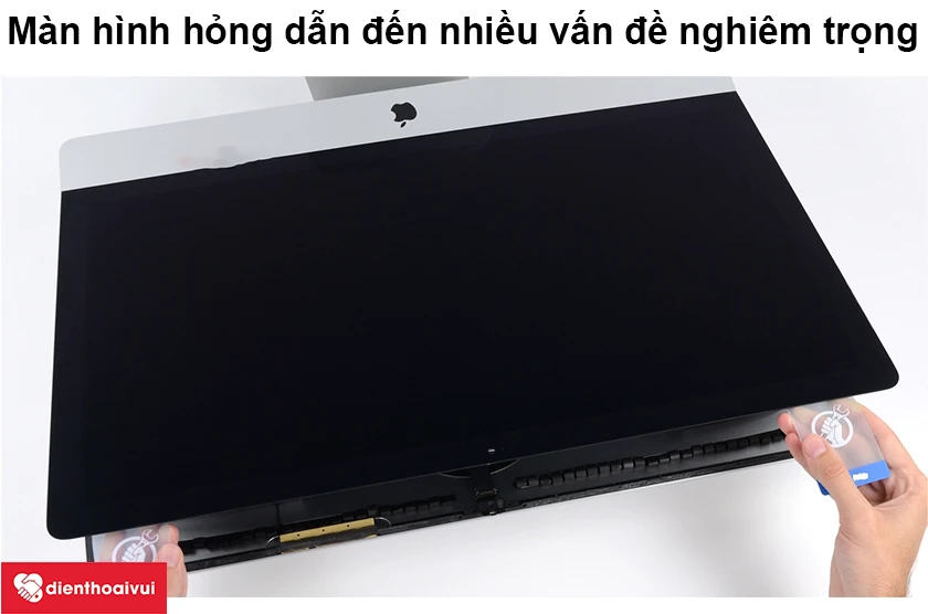 Những ảnh hưởng nghi&ecirc;m trọng đến từ việc hỏng m&agrave;n h&igrave;nh