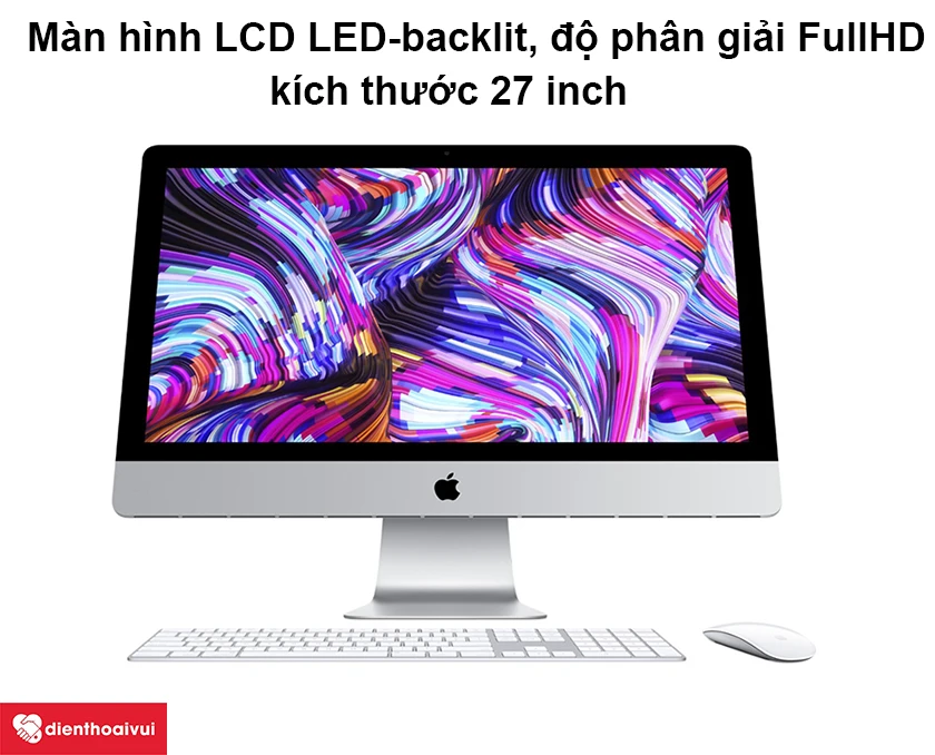iMAC 27-INCH A1312 &ndash; M&agrave;n h&igrave;nh LCD LED-backlit, độ ph&acirc;n giải FullHD