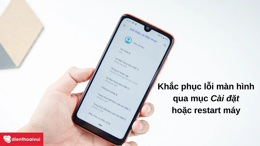 Khắc phục lỗi màn hình