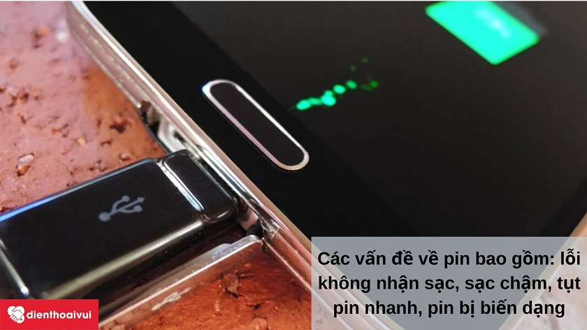 N&ecirc;n làm gì khi phát hi&ecirc;̣n l&ocirc;̃i pin tr&ecirc;n điện thoại Samsung?