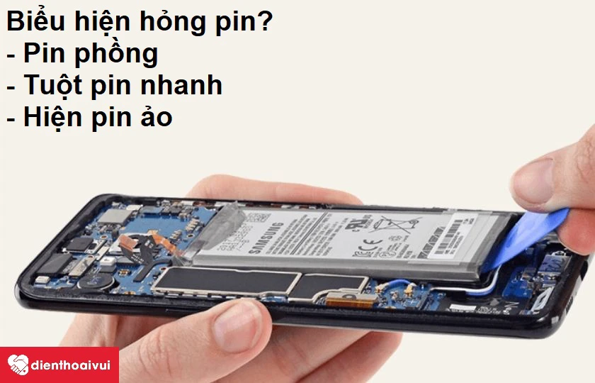 Cách phân biệt Samsung Galaxy S9 Plus hỏng pin và hỏng bộ sạc ?