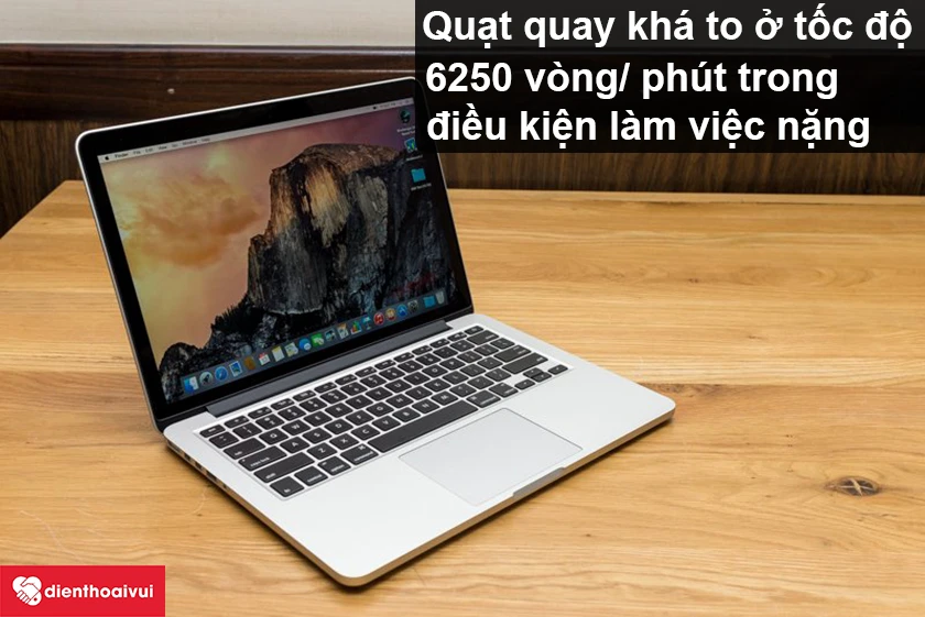 Quạt quay kh&aacute; to ở tốc độ 6250 v&ograve;ng/ ph&uacute;t trong điều kiện l&agrave;m việc nặng