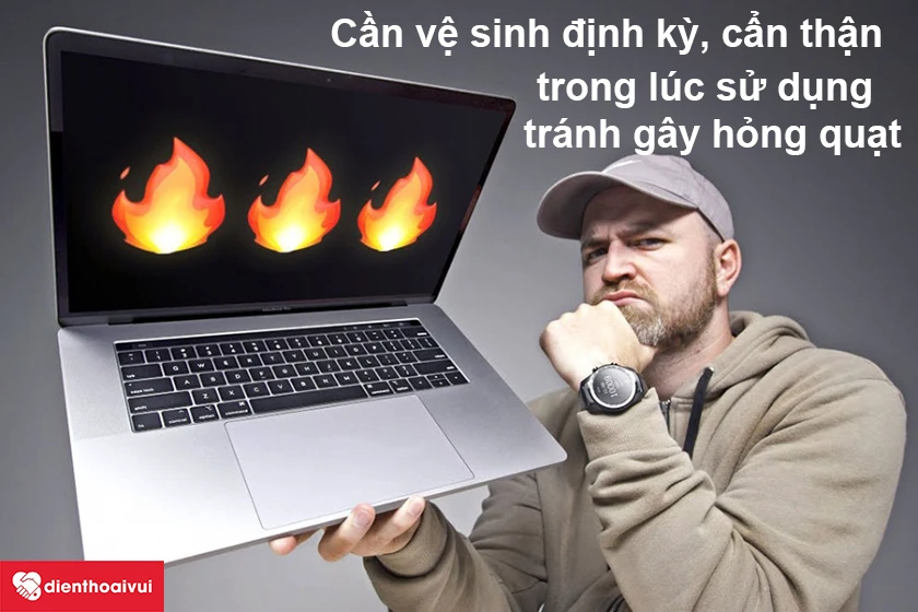 C&aacute;ch khắc phục lỗi quạt Macbook Pro 2016