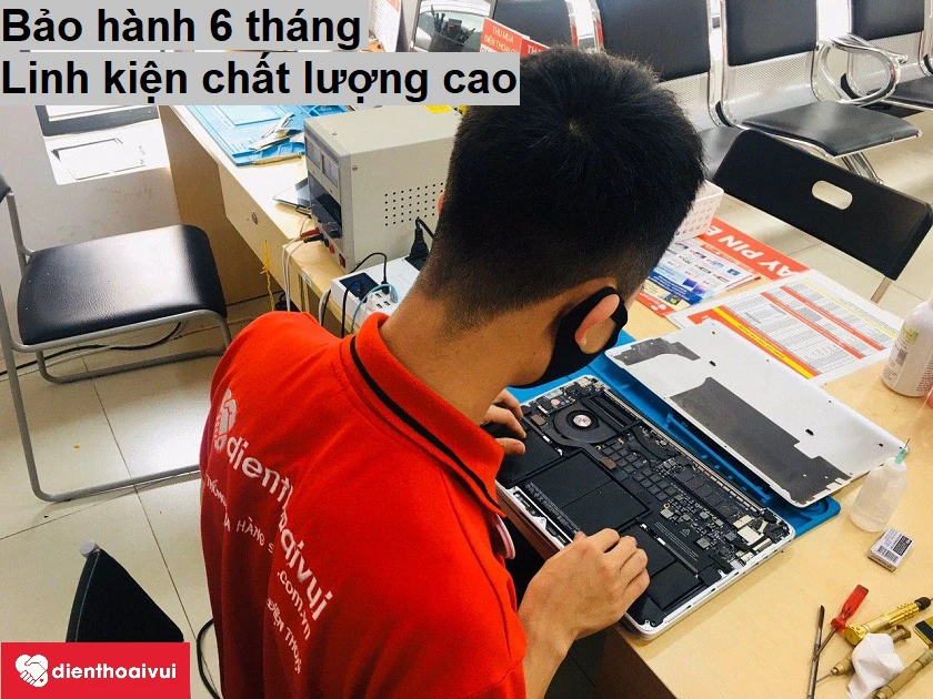 Thay quạt Macbook Air 2014 nhanh ch&oacute;ng, gi&aacute; tốt tại Điện Thoại Vui