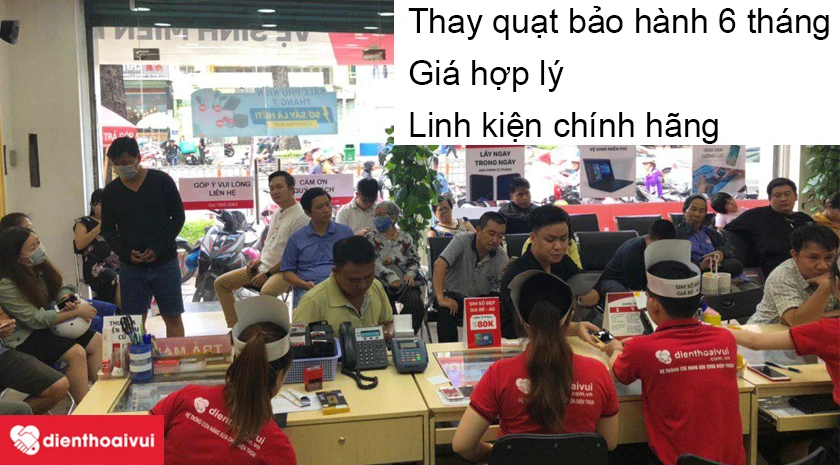 Thay quạt Macbook Air 2015 uy t&iacute;n, nhanh ch&oacute;ng tại Điện Thoại Vui