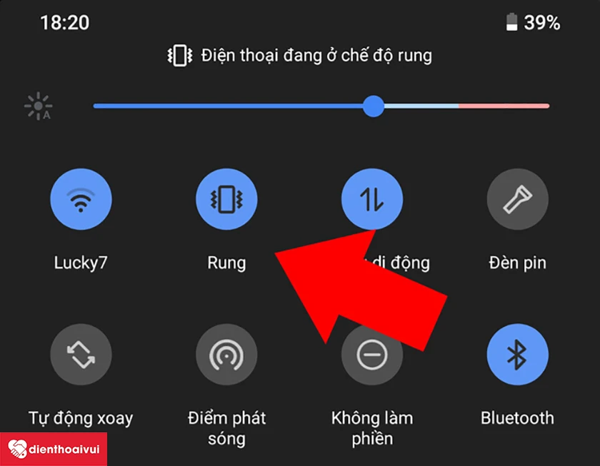 Chế độ tắt &acirc;m