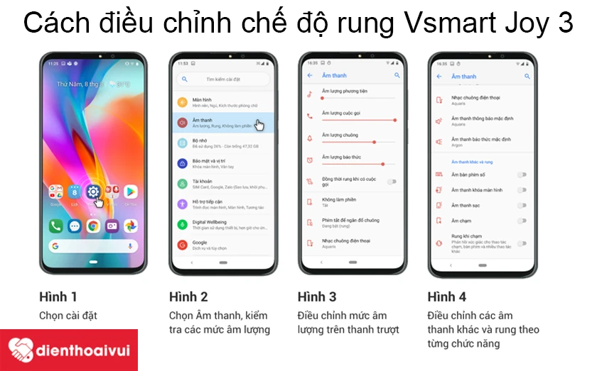 Vsmart Joy 3 kh&ocirc;ng rung n&ecirc;n l&agrave;m g&igrave;?