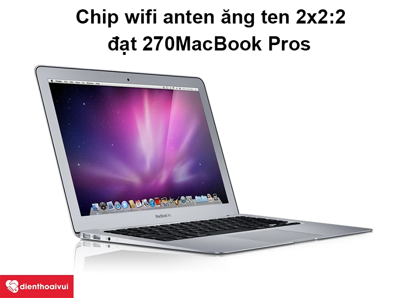 Macbook Air 2010 – Chip wifi anten ăng ten 2x2:2