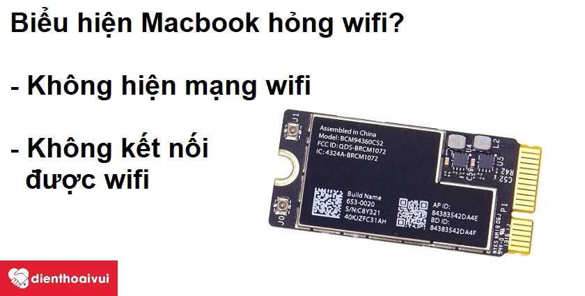 Điều cần nhớ khi trước khi quyết định thay wifi cho Macbook Air 2012?