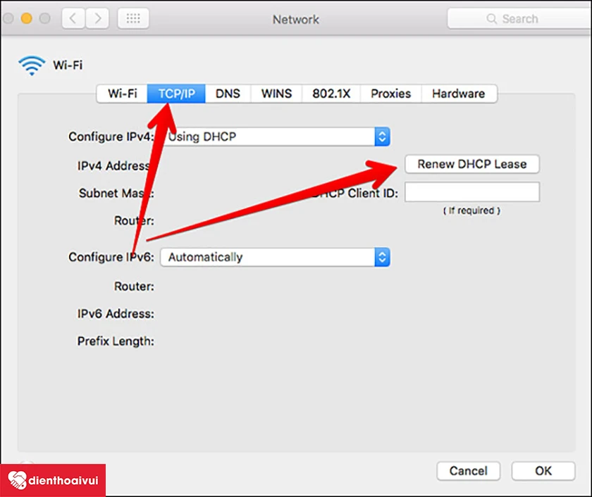 Sửa chữa lỗi wifi ngay trên máy Macbook Air 2018