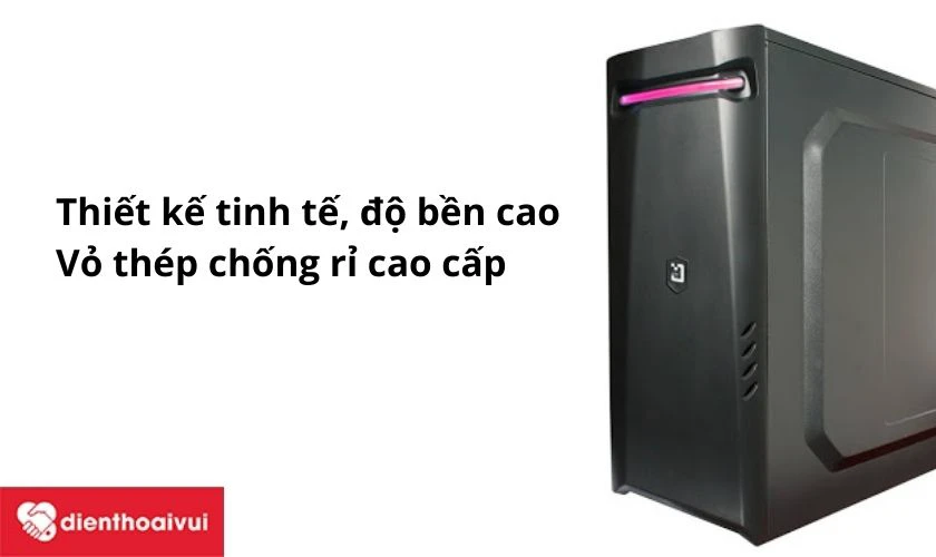 Th&ugrave;ng case m&aacute;y t&iacute;nh JETEK X9151 c&oacute; thiết kế tinh tế, độ bền cao