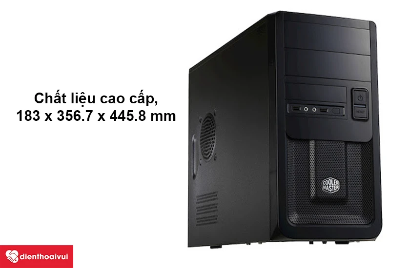 Th&ugrave;ng Case Cooler Master Elite 343 chất liệu cao cấp