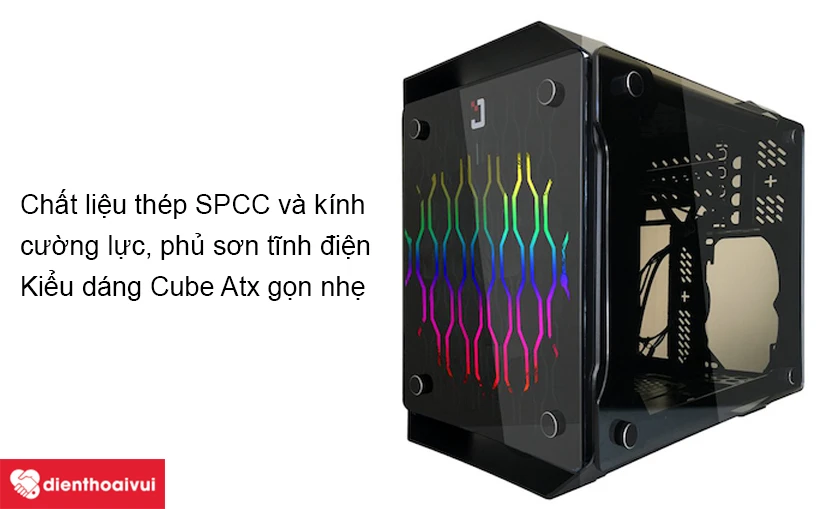 Th&ugrave;ng Case JETEK GAME 9015 thiết kế gaming, bền bỉ