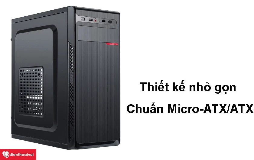 Case m&aacute;y t&iacute;nh Patriot N2 c&oacute; thiết kế nhỏ gọn chuẩn Mcro-ATX/ATX