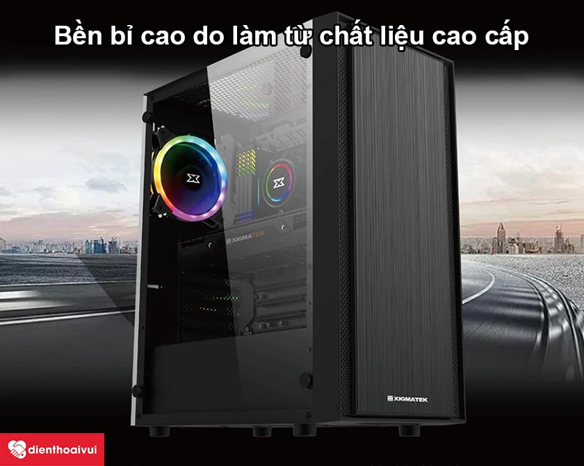 Case Xigmatek Athena - Bền bỉ cao do l&agrave;m từ chất liệu cao cấp