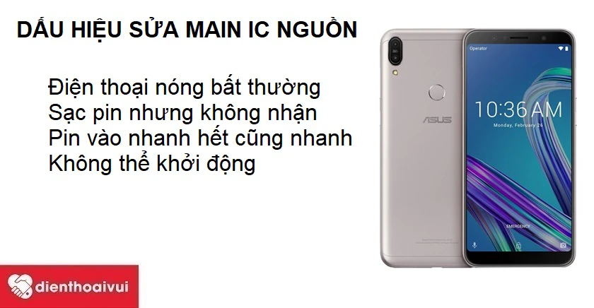 Những dấu hiệu cho thấy bạn cần phải sửa main ic nguồn Asus