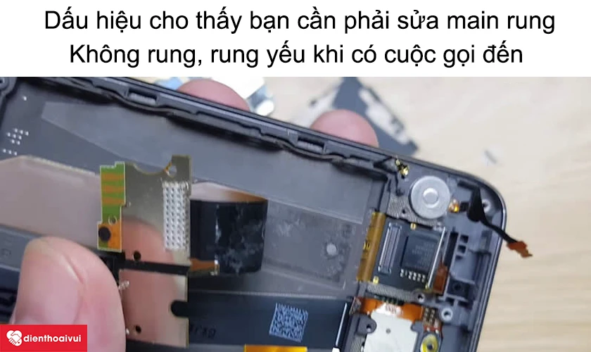 Những dấu hiệu cho thấy bạn cần phải sửa main rung điện thoại Xiaomi