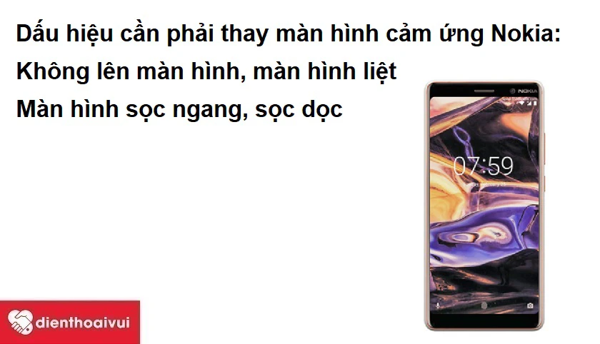 Dấu hiệu cho thấy bạn cần phải thay màn hình cảm ứng Nokia
