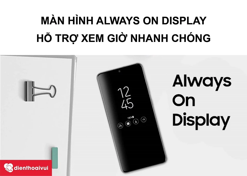 C&aacute;ch để c&agrave;i đặt Always On Display