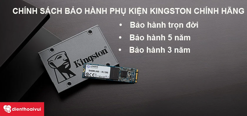 Lợi ích khi mua phụ kiện Kingston chính hãng