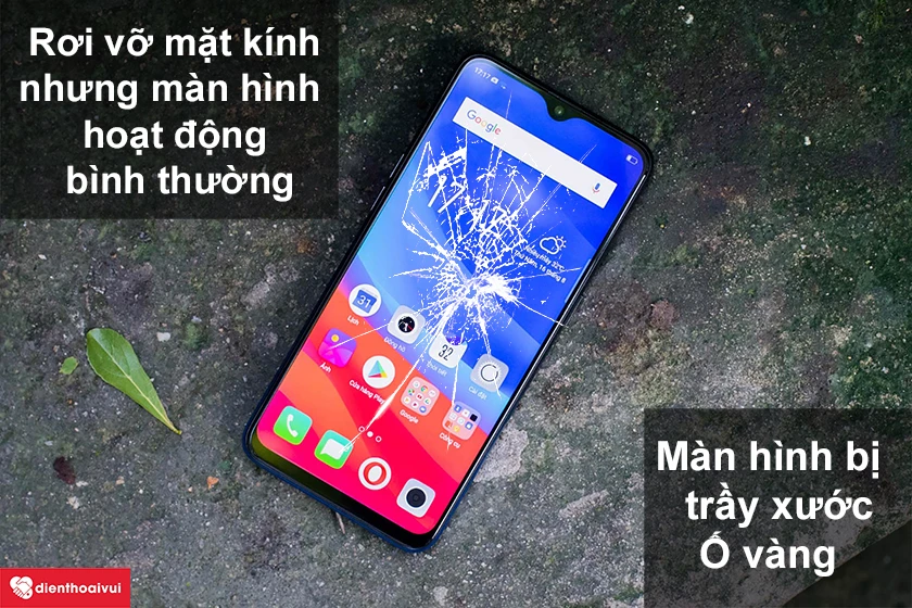 Những dấu hiệu cho thấy bạn cần phải thay &eacute;p k&iacute;nh điện thoại Oppo