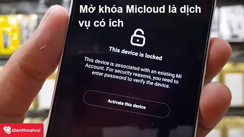 C&oacute; n&ecirc;n mở kh&oacute;a Micloud kh&ocirc;ng?