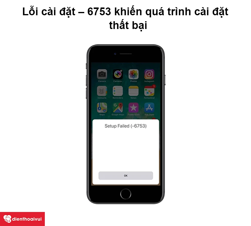 Lỗi c&agrave;i đặt &ndash; 6753