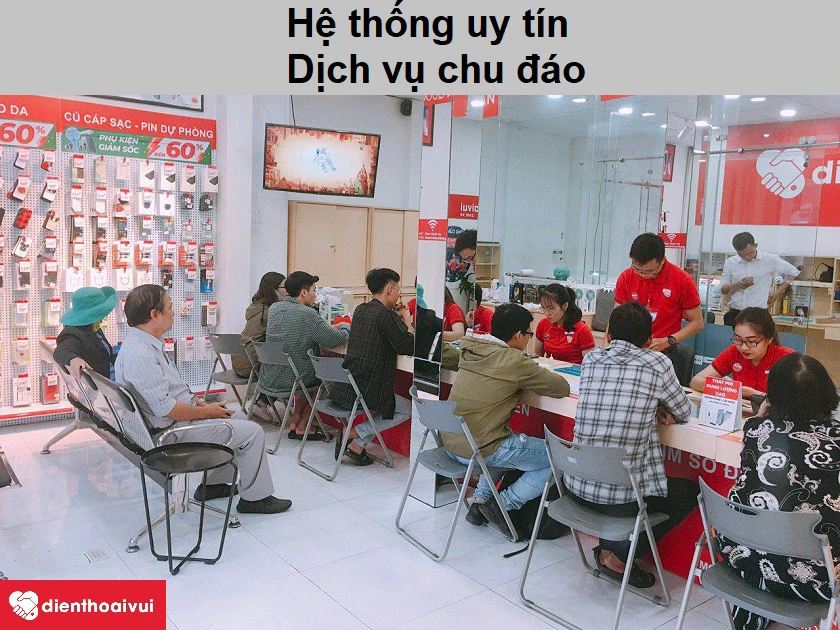 Dịch vụ sửa main home v&acirc;n tay điện thoại iPhone chuy&ecirc;n nghiệp, uy t&iacute;n tại Điện Thoại Vui