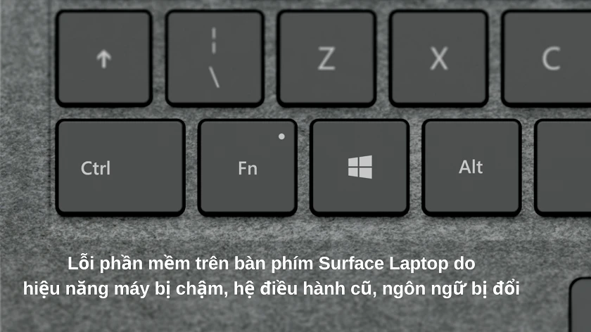 Nguy&ecirc;n nh&acirc;n d&acirc;̃n đ&ecirc;́n hỏng hóc tr&ecirc;n bàn phím của laptop Surface