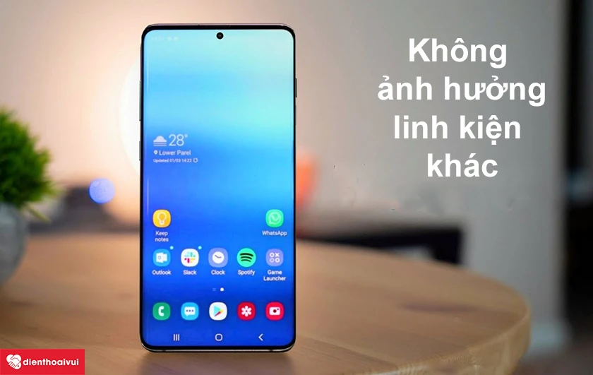 Thay camera Galaxy S20 Ultra kh&ocirc;ng ảnh hưởng đến c&aacute;c linh kiện kh&aacute;c