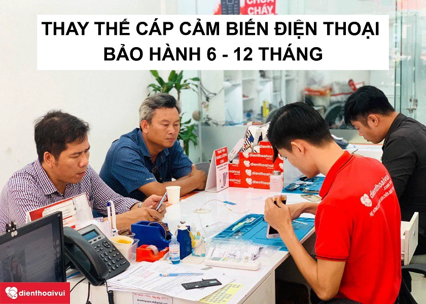 Thay c&aacute;p cảm biến điện thoại ở đ&acirc;u tốt, gi&aacute; rẻ tại TPHCM, H&agrave; Nội?