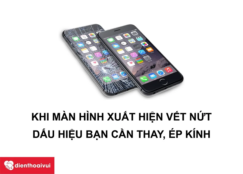 Những dấu hiệu cho thấy bạn cần phải thay mặt k&iacute;nh điện thoại