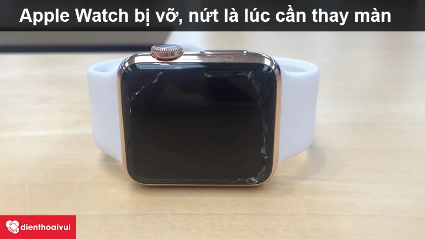 Apple bị vỡ do rơi, rớt sẽ cần thay màn hình để tiếp tục trải nghiệm thiết bị tốt nhất