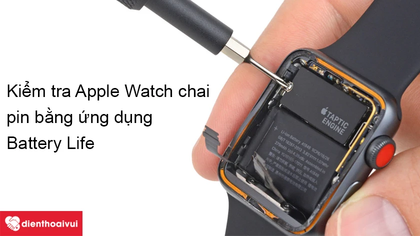 Hướng dẫn c&aacute;ch kiểm tra pin Apple Watch c&oacute; bị chai kh&ocirc;ng