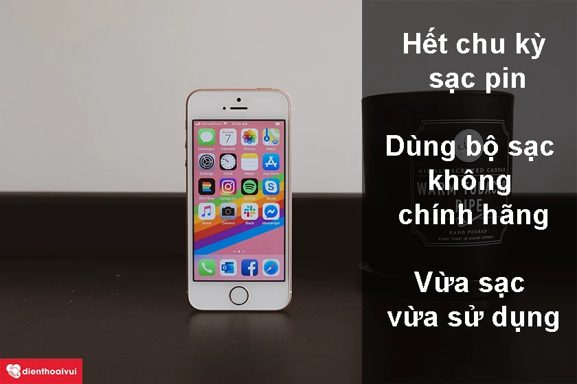 Nguy&ecirc;n nh&acirc;n hư pin v&agrave; c&aacute;ch khắc phục hiệu quả