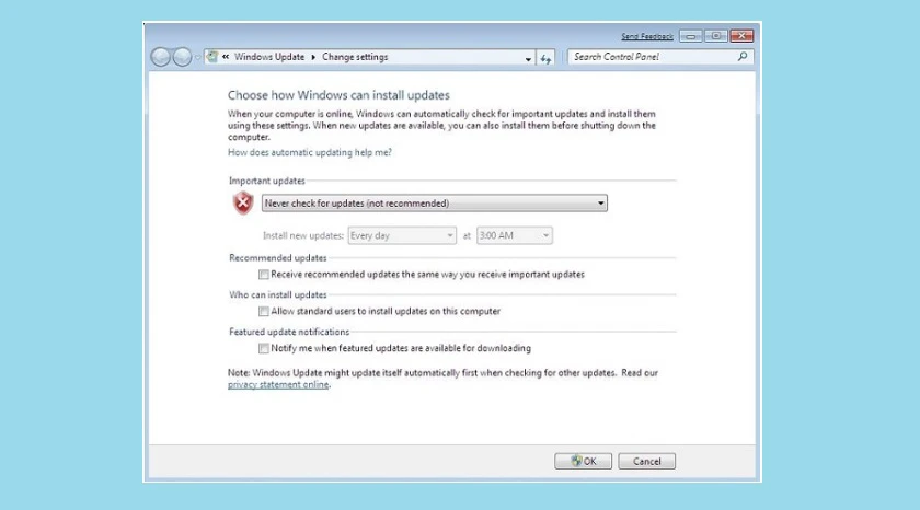 Chặn windows ngừng xuất hiện lỗi This copy of windows is not genuine win 7 build 7601