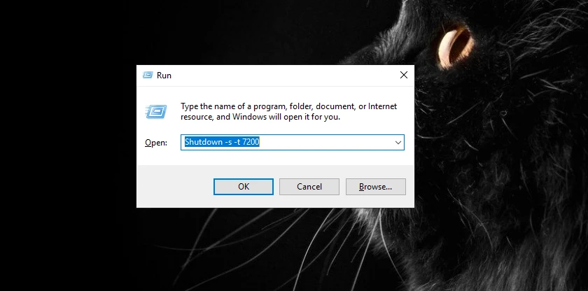 Cách hẹn giờ tắt máy tính bằng lệnh Run