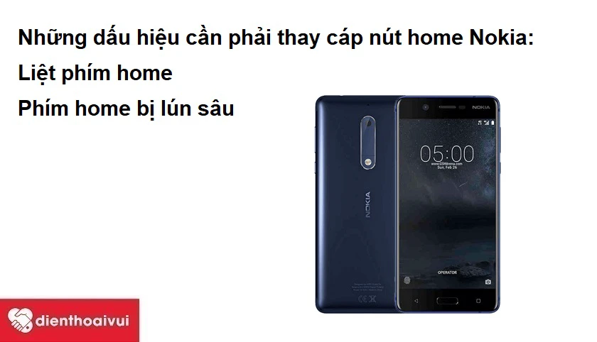 Những dấu hiệu cho thấy bạn cần phải thay cáp nút home Nokia