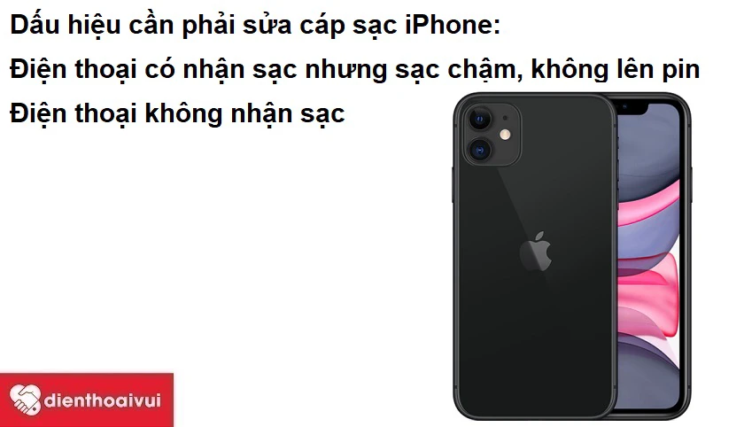 Điện thoại không nhận sạc