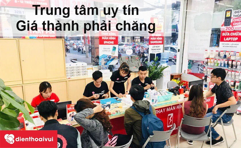 Dịch vụ thay m&agrave;n h&igrave;nh điện thoại Huawei chuy&ecirc;n nghiệp, uy t&iacute;n tại Điện Thoại Vui