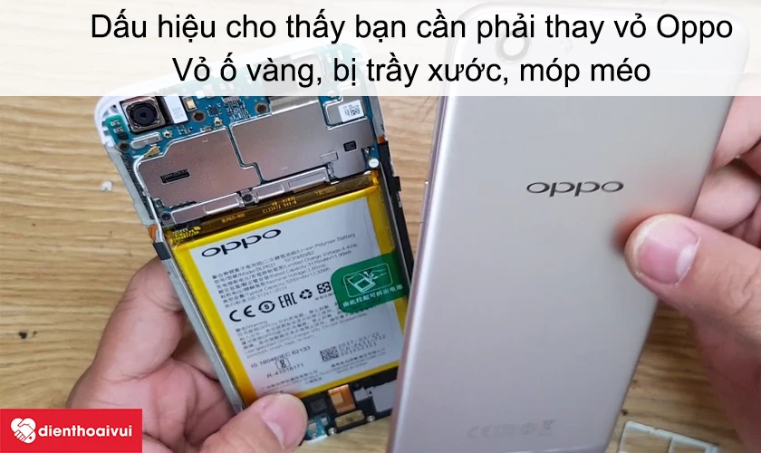 Dấu hiệu cho thấy bạn cần phải thay vỏ OPPO
