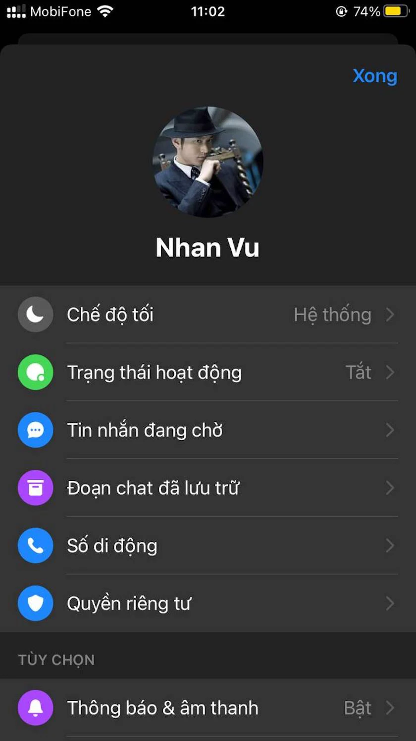 C&aacute;ch gỡ bỏ chặn Messenger tr&ecirc;n điện thoại iPhone khi đ&atilde; x&oacute;a tin nhắn