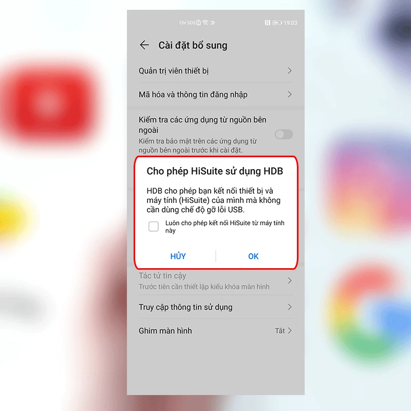 Nạp file backup v&agrave; sao ch&eacute;p bộ ứng dụng Google